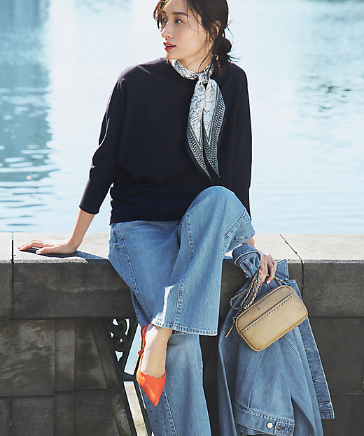 新品☆未使用品 和装 牛革 草履&バッグ 螺鈿 L 23.5-24 新品☆未使用品