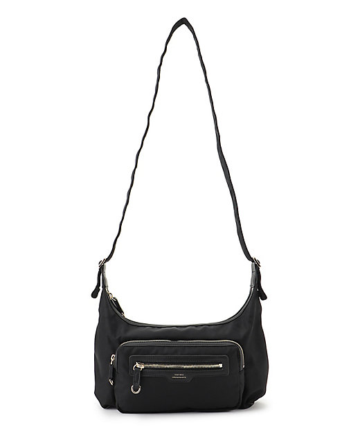 撥水加工／Oggi3月号掲載】ナイロン ショルダーバッグ