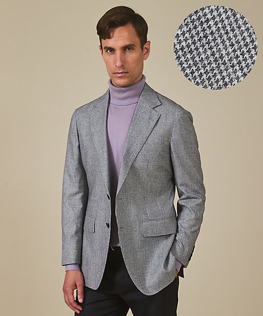 CANONICO／カノニコ】サキソニーウールコットンブレンド