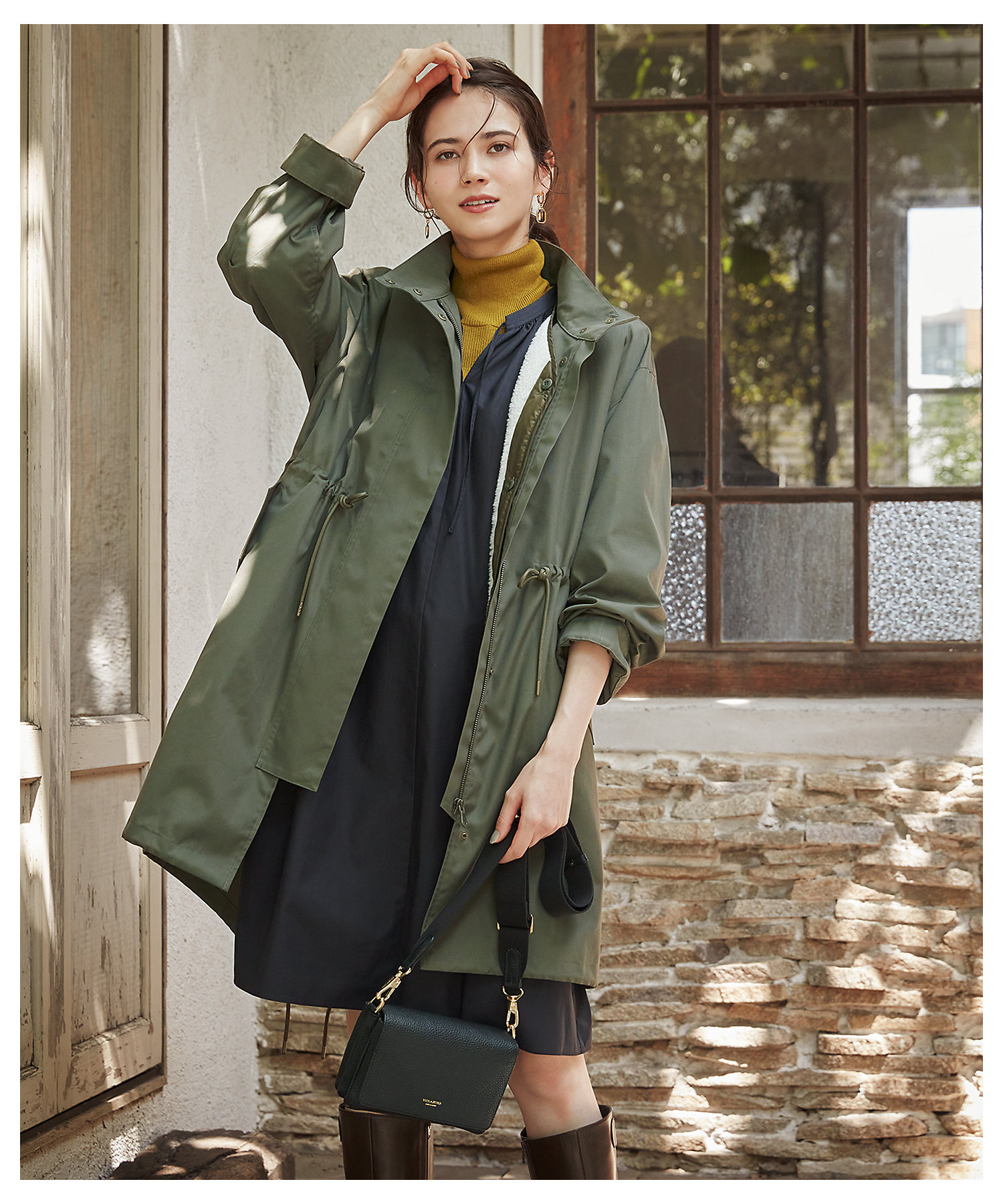 SLOW／一部店舗限定】4WAY モッズコート