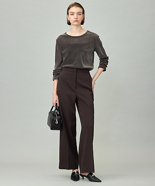 洗える】フロッキーベロア プルオーバー（KKCMGA0307