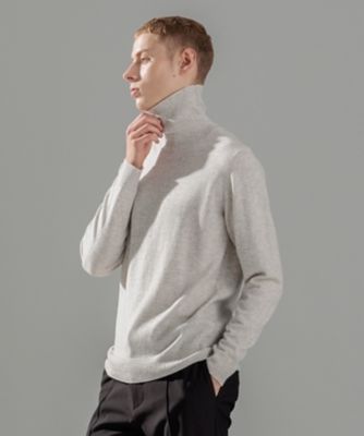 ピュアカシミヤ タートルネックニット（KRJHCW0504