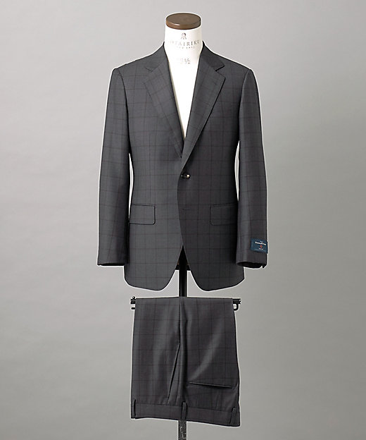 ZEGNA／ゼニア】TROFEO／トロフェオ スーツ（グレー×格子