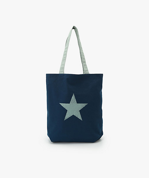 ロゴ コットン リバーシブル トートバッグ ”Paulette