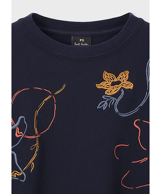 ウィメンズ フラワー ステッチ スウェット（255450J349