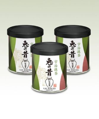 宇治抹茶 恵の昔 30g缶×3 | 松北園/ショウホクエン | 三越伊勢丹