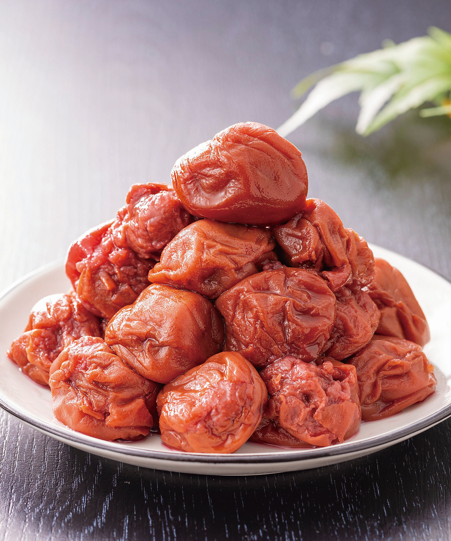 23076 紀州南高梅 減塩つぶれ梅しそ漬（塩分約1．5％）4パック