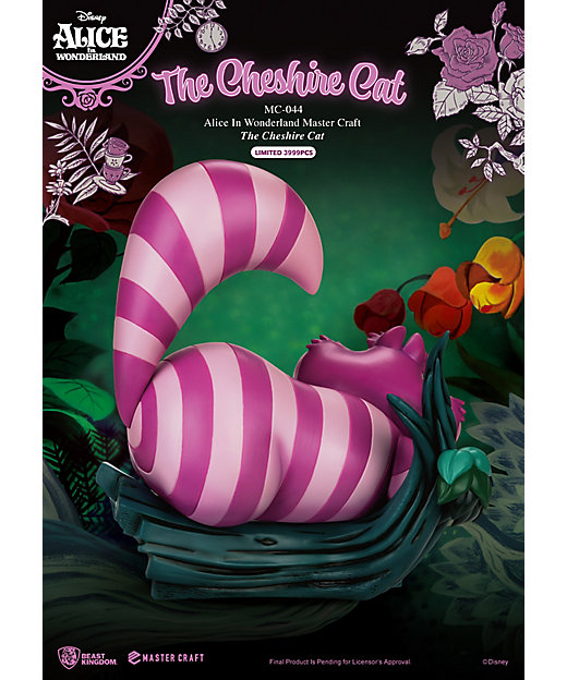 ☆＜マスタークラフト＞『ふしぎの国のアリス』チェシャ猫【ディズニー