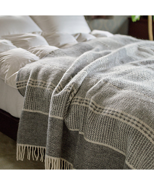 ウールスロー キルト ライトグレー | KLIPPAN/クリッパン | 三越伊勢丹