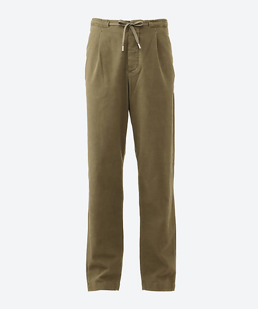 リラックステーパード コットンツイルパンツ Trousers