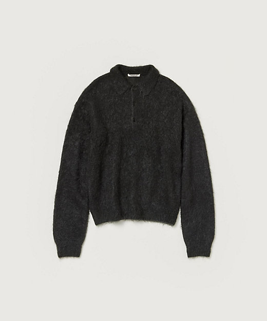 ニット BRUSHED SUPER KID MOHAIR KNIT
