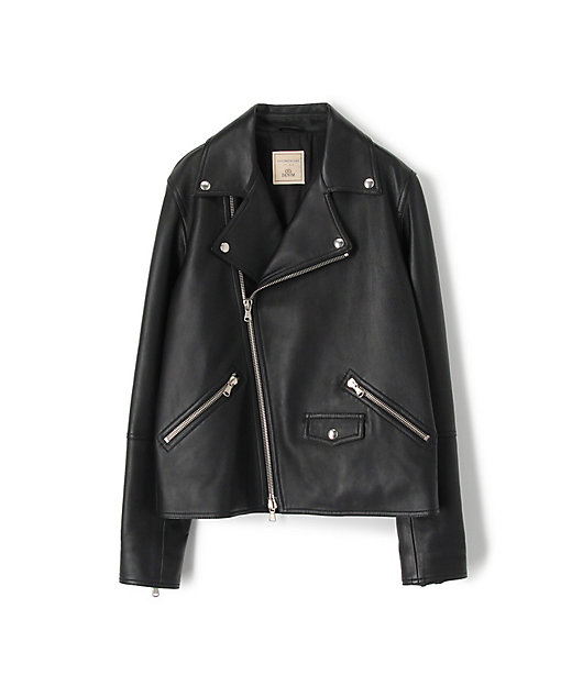 別注】DENIM×TOMORROWLAND ラムレザーダブル