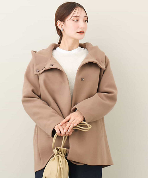 ミドル丈メルトンコート | MK MICHEL KLEIN (Women)/エムケー