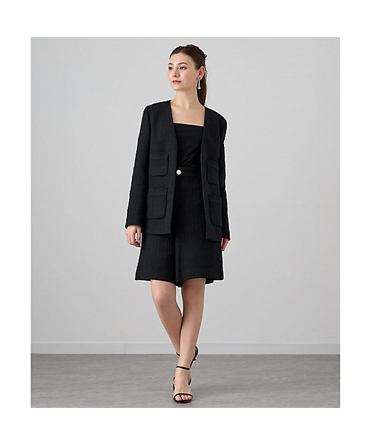 スラブツイード4ポケットジャケット | ANAYI/アナイ | 三越伊勢丹