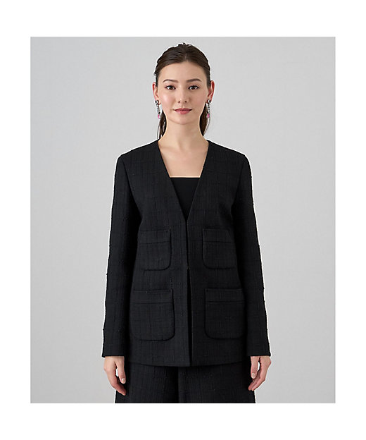 スラブツイード4ポケットジャケット | ANAYI/アナイ | 三越伊勢丹