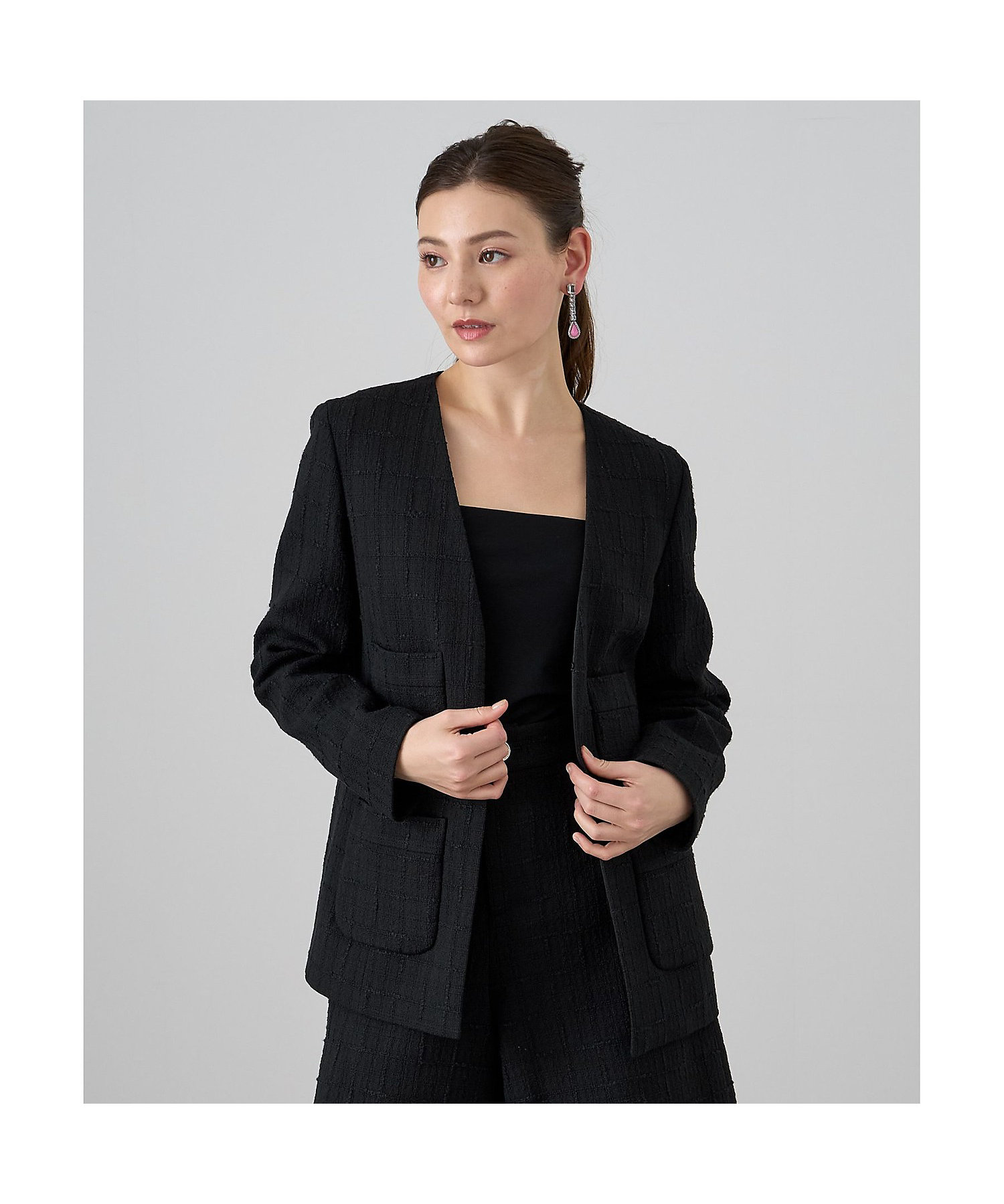 スラブツイード4ポケットジャケット | ANAYI/アナイ | 三越伊勢丹