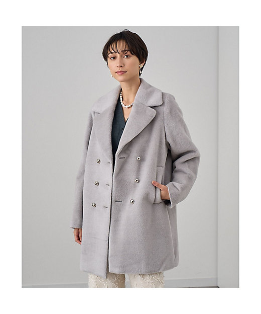 アルパカシャギーピーコート | ANAYI/アナイ | 三越伊勢丹オンライン