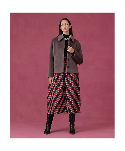 アルパカシャギーショートコート | ANAYI/アナイ | 三越伊勢丹