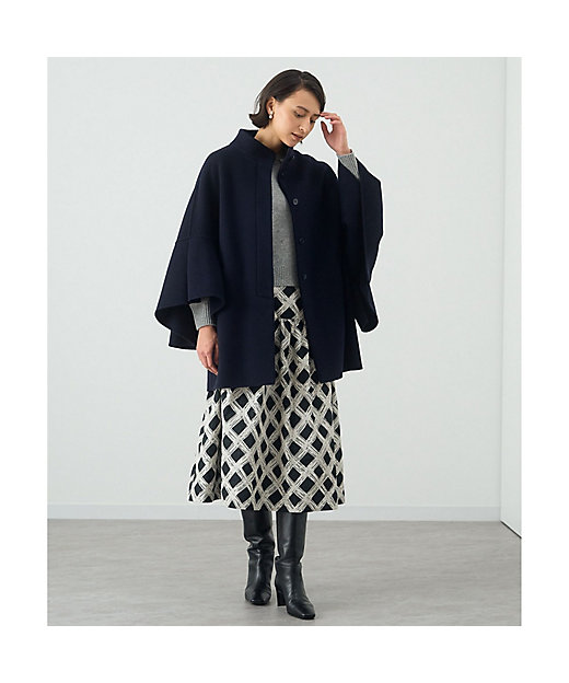 ウールナイロンリバーケープコート | ANAYI/アナイ | 三越伊勢丹