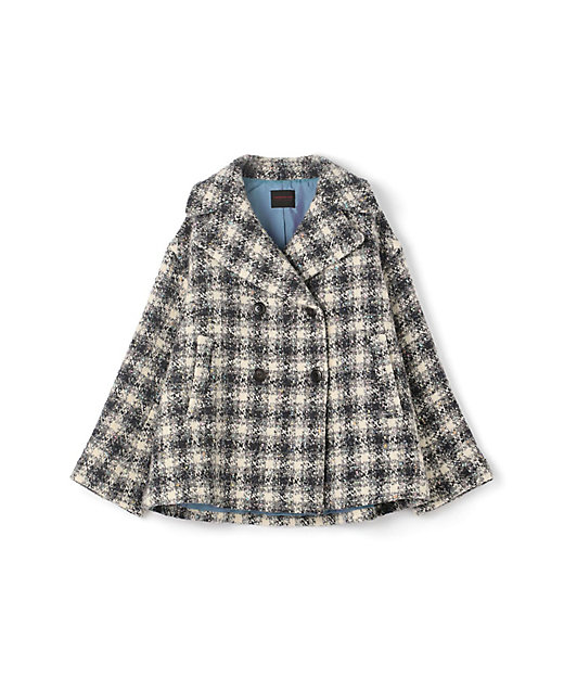 ブリエネップツイード ハーフコート | maison TOMORROWLAND/メゾン