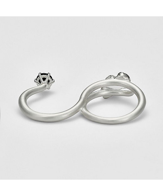 獅子座＞シルバーオブシディアンリング | agete/アガット | 三越伊勢丹