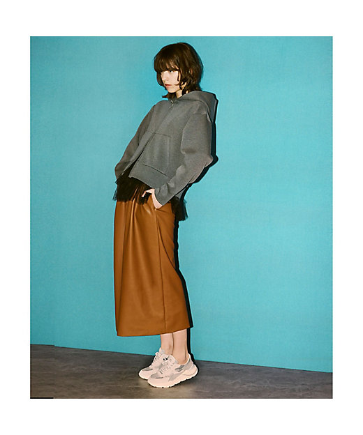 チュールドッキングサテンキャミブラウス | allureville (Women