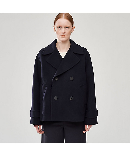 ウールカシミヤダブルフェイス Pコート | GALERIE VIE (Women