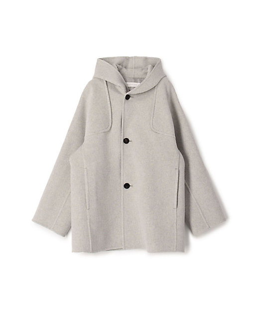 ウールカシミヤダブルフェイス フーデットコート | GALERIE VIE (Women