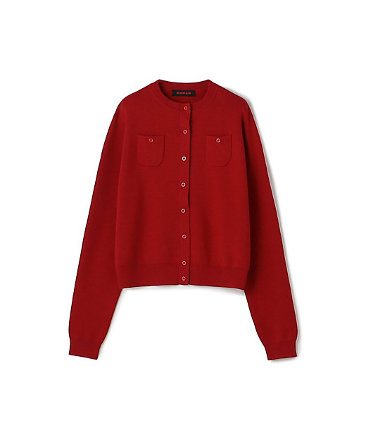 コットンカシミヤ クルーネックカーディガン | CABaN/キャバン | 三越