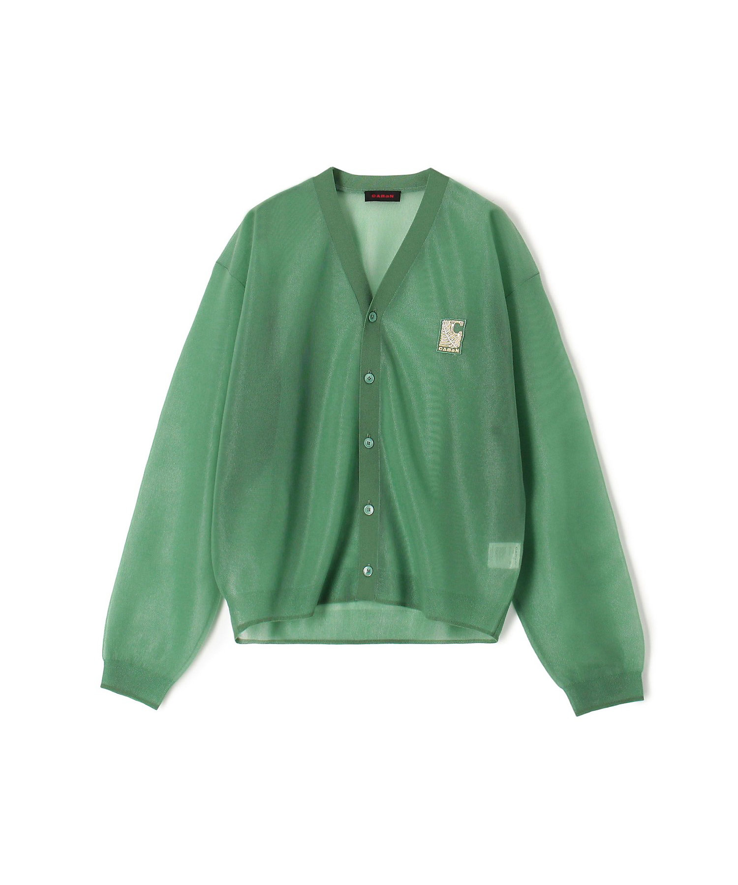 シアーナイロン Vネックカーディガン | CABaN/キャバン | 三越伊勢丹