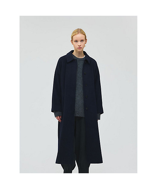 mizuiro ind ウール混バルマカーンコート | mizuiro ind