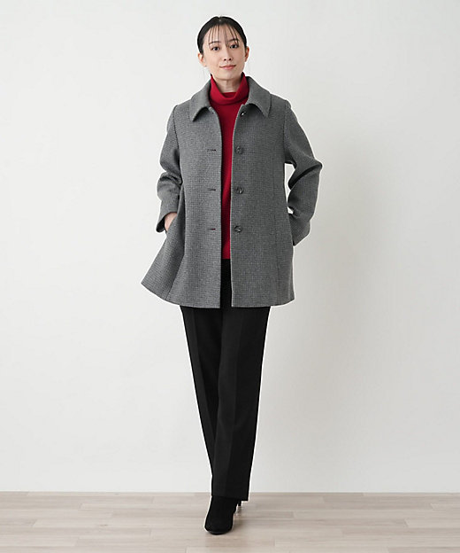 カシミヤショートコート【Leilian WHITE LABEL