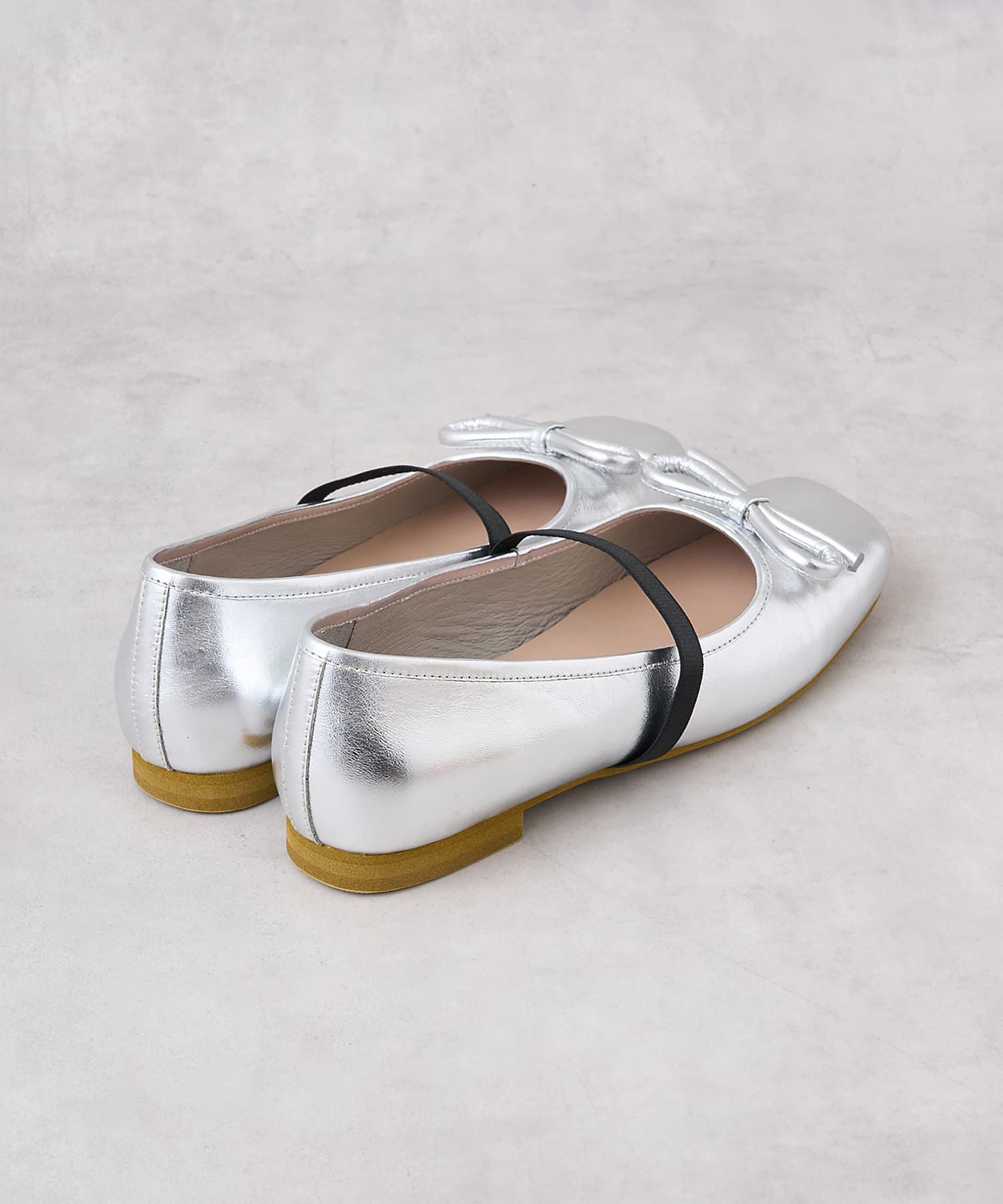 レザーリボンバレエシューズ | LANVIN en Bleu (Women)/ランバン オン