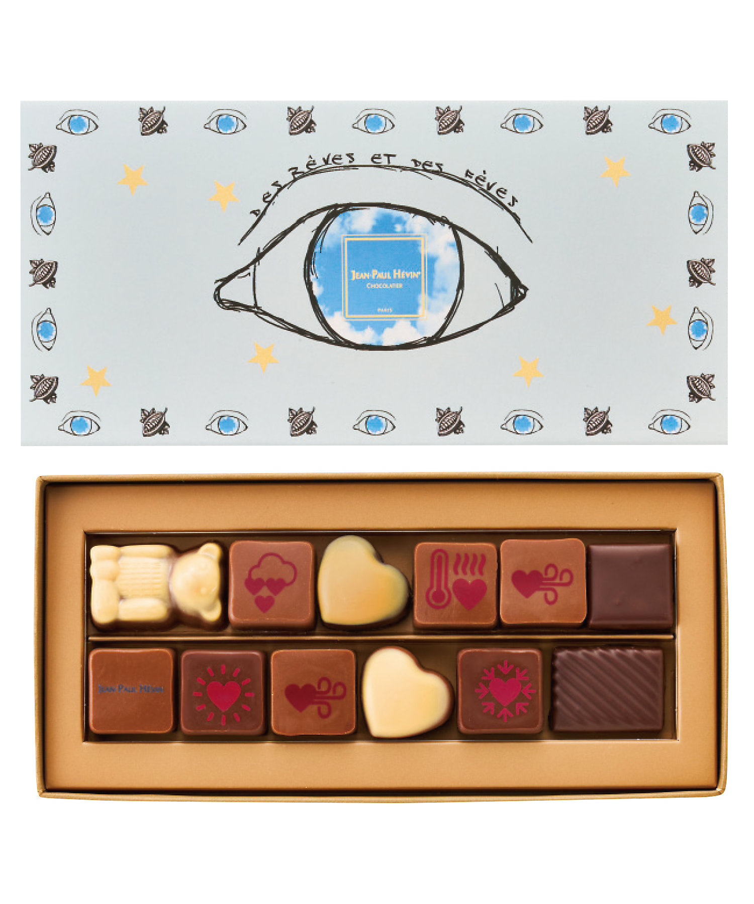 SDC4027 ボンボン ショコラ 12個 デ レーヴ エ デ フェーヴ