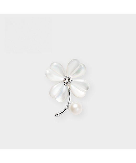 シェルクローバー ブローチ VBMV5069 MP | VENDOME BOUTIQUE