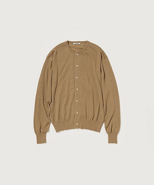 カーディガン ＊CASHMERE HARD TWIST KNIT