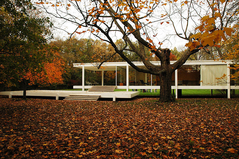 ファンズワース邸（Farnsworth House） | 建築・インテリアに関する