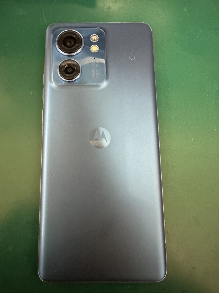 MOTOROLA edge 40】画面破損 液晶漏れ チカチカ 操作できない 落とした
