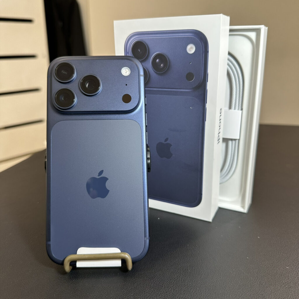 浦和店：iPhone17Pro 256GB ディープブルー 開封済み新品 高額買取