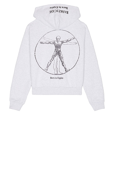 Basketcase Expire Zip Hoodie in Heather Grey | FWRD