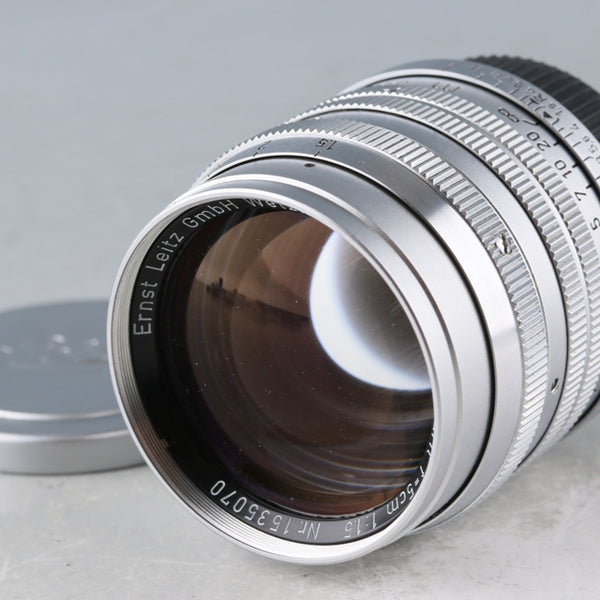 Leica Leitz Summarit 50mm F/1.5 Lens for Leica L39 #63028T