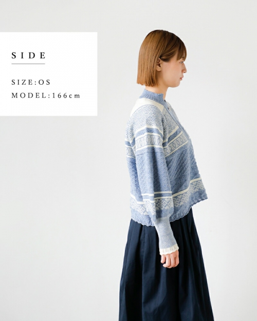 ASEEDONCLOUD アシードンクラウド フォギー ノルディック ニット