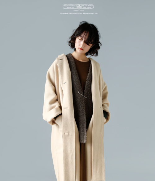 R & D.M.Co-(オールドマンズテーラー)ウール フェルト ニット オーバー