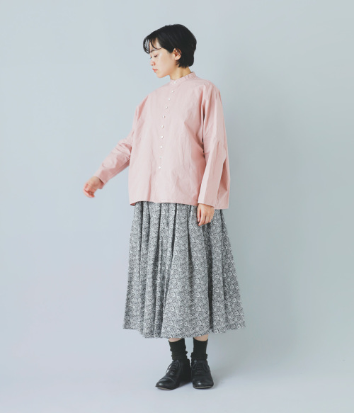 R & D.M.Co- オールドマンズテーラー ガーメントダイ バギー シャツ 6201