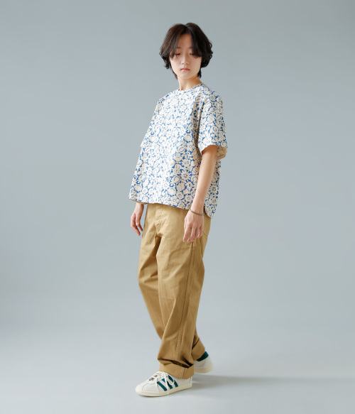 R & D.M.Co- オールドマンズテーラー モノ トリック プリント プル