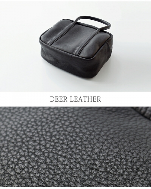 Aeta アエタ DA105 SQUARE BOSTON S ディアレザー スクエア ボストン