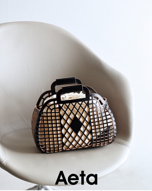 Aeta アエタ レザー フルーツ バスケット バッグ “FRUITS BASKET” kg39