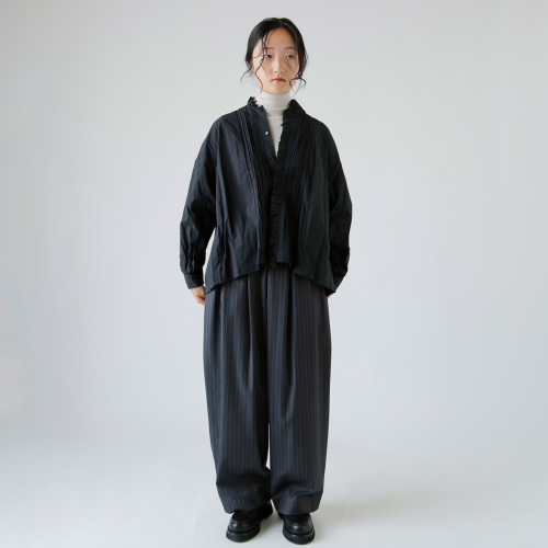 TOUJOURS トゥジュー ファインヤーン コットンクロス レース