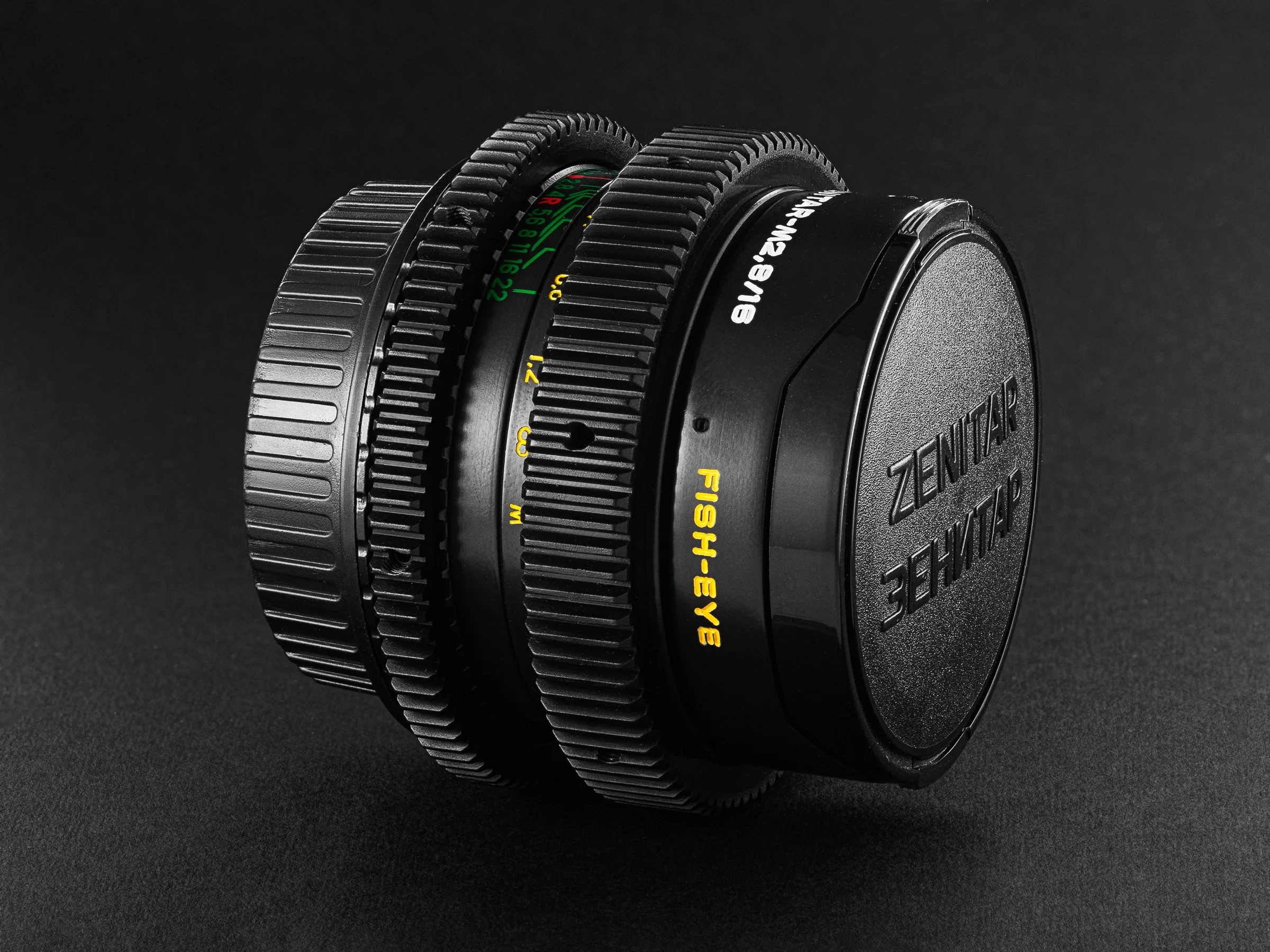 Buy FISH EYE 16mm F2.8 mc ZENITAR-M Full Frame Vintage Lens Black