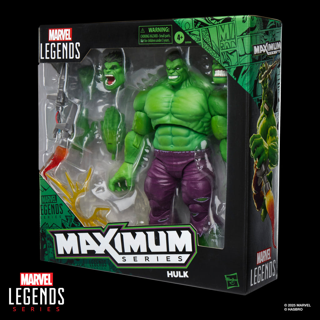 Figura Hulk - Maximum Series - Marvel Legends Series - Hasbro